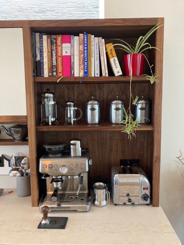 coffee station dresser
